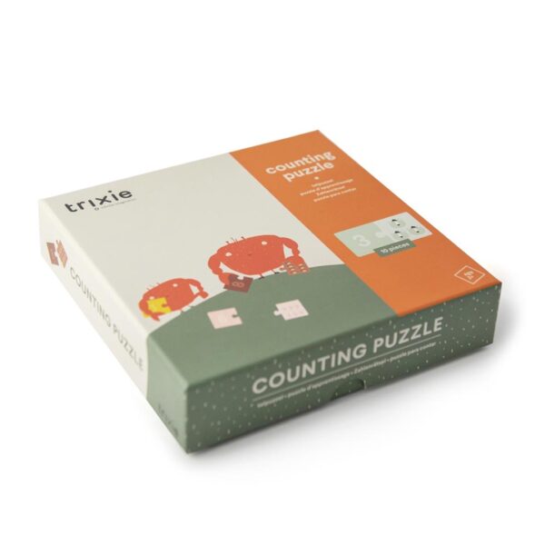 Puzzle educativ cu numere, TRIXIE