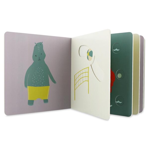 Carte interactivă cu glisare – Aventuri la plajă, TRIXIE