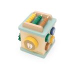 Jucărie din lemn - Cub de activități, dimensiune mică, TRIXIE - imagine 6
