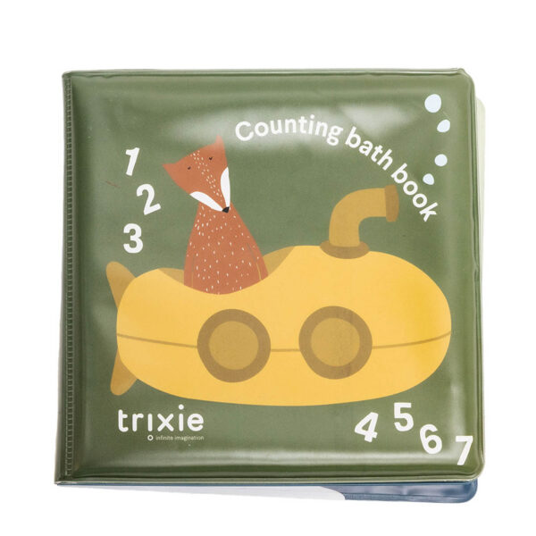 Carte de baie cu numere - Mr. Fox și prietenii, TRIXIE