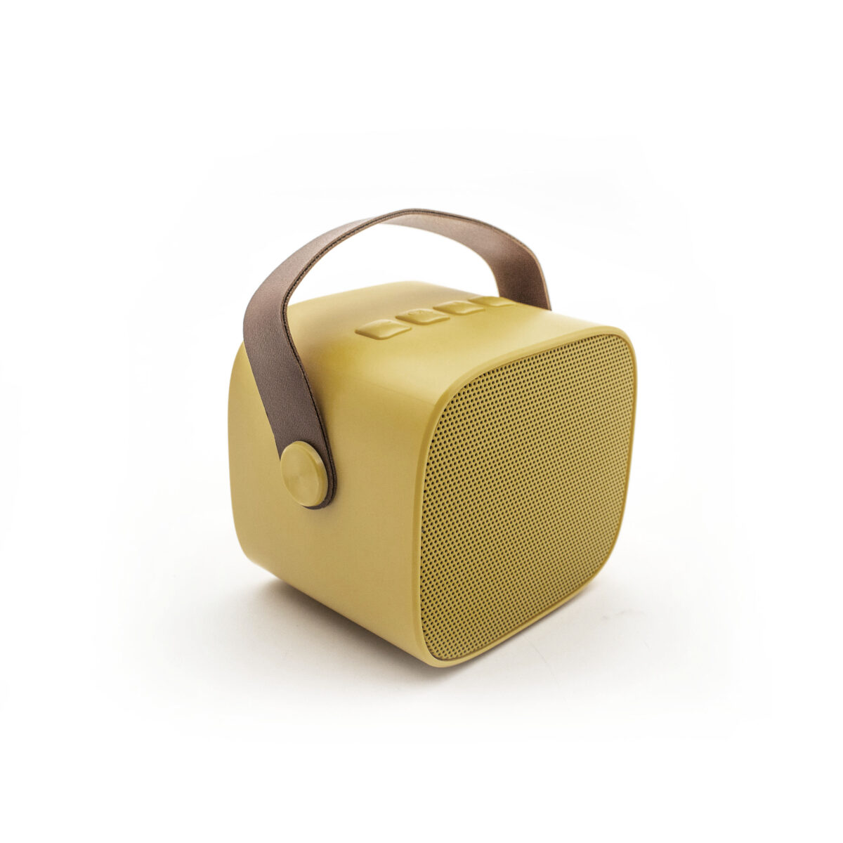 Sistem karaoke cu boxă bluetooth și microfon wireless - Yellow, LALARMA - imagine 3