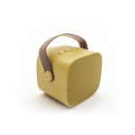 Sistem karaoke cu boxă bluetooth și microfon wireless - Yellow, LALARMA - imagine 3