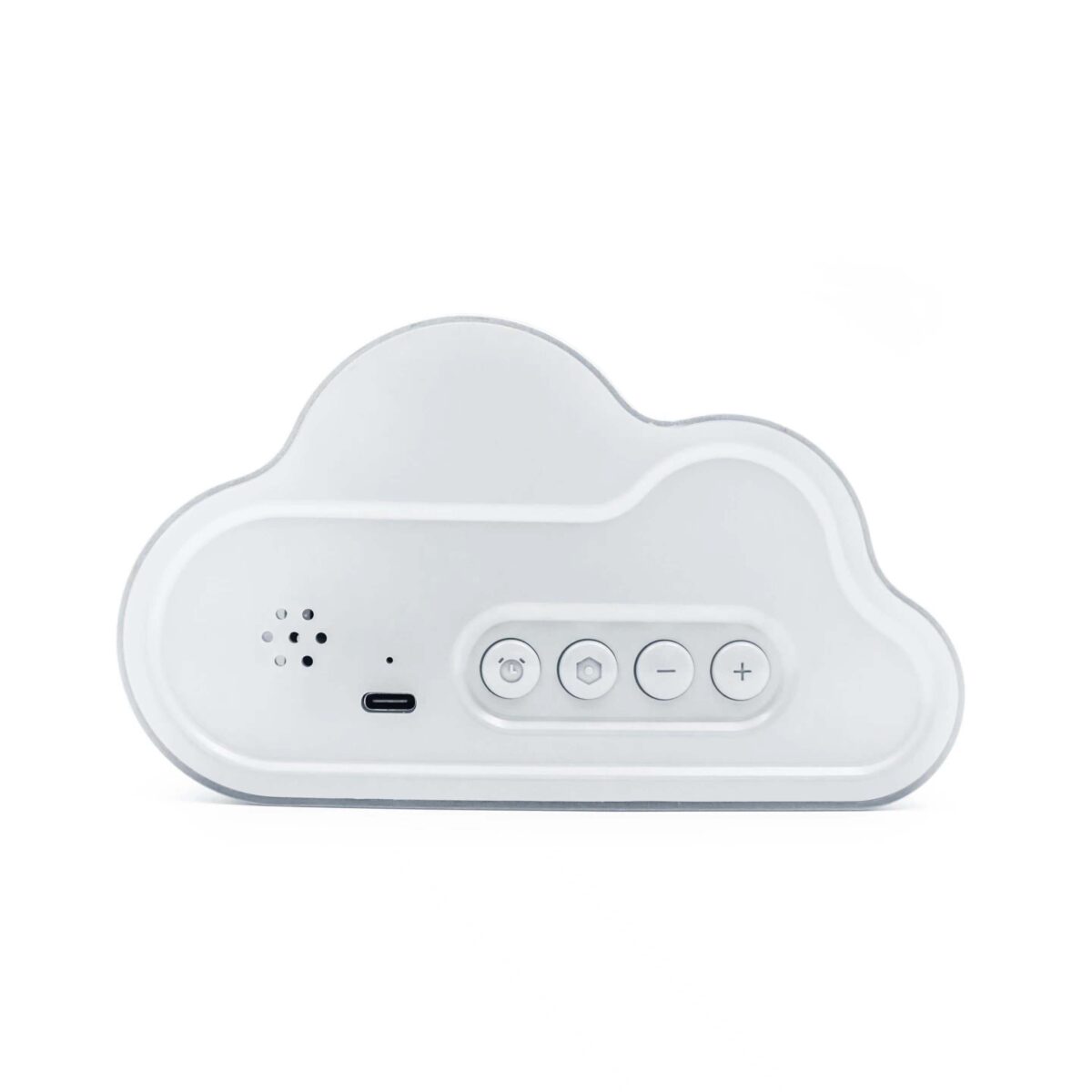 Ceas deșteptător cu afișaj digital, temperatură și lumină ambientală - White, LALARMA - imagine 5
