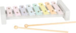 Set 3 instrumente muzicale din lemn, Pastel, SMALL FOOT - imagine 5