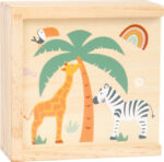 Joc educativ de memorie din lemn - Gasește perechiile - Safari, SMALL FOOT - imagine 5