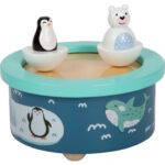 Cutiuță muzicală din lemn, Arctic, SMALL FOOT
