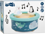 Cutiuță muzicală din lemn, Arctic, SMALL FOOT - imagine 8