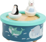 Cutiuță muzicală din lemn, Arctic, SMALL FOOT - imagine 2