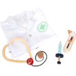 Halat de doctor cu accesorii din lemn, SMALL FOOT