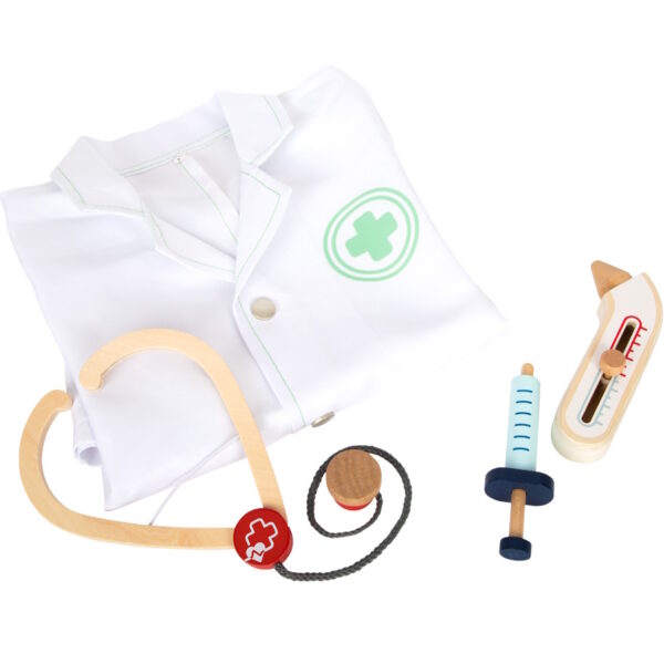Halat de doctor cu accesorii din lemn, SMALL FOOT
