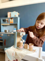 Aparat de cafea din lemn cu accesorii - Tasty, SMALL FOOT - imagine 2