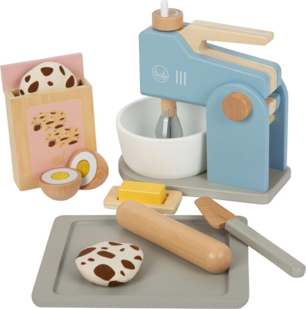 Mixer din lemn cu accesorii - Tasty, SMALL FOOT