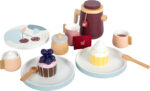 Set de cafea și ceai din lemn cu, accesorii - Tasty, SMALL FOOT - imagine 4