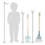 Set de unelte de grădinărit pentru copii, SMALL FOOT - imagine 5