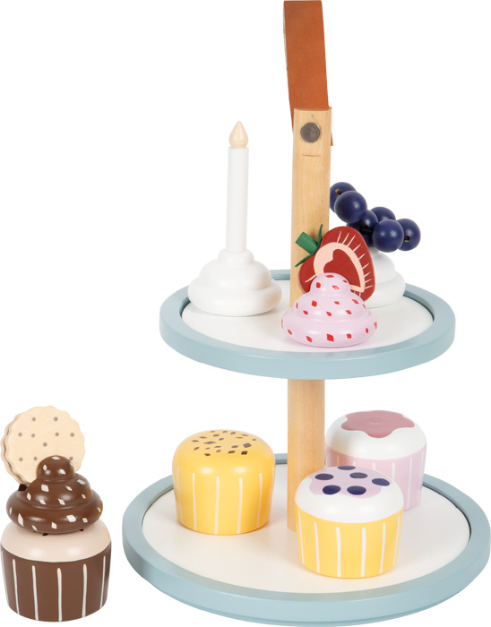 Etajeră din lemn cu accesorii magnetice - Tasty, SMALL FOOT - imagine 4