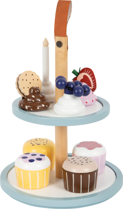 Etajeră din lemn cu accesorii magnetice - Tasty, SMALL FOOT - imagine 3