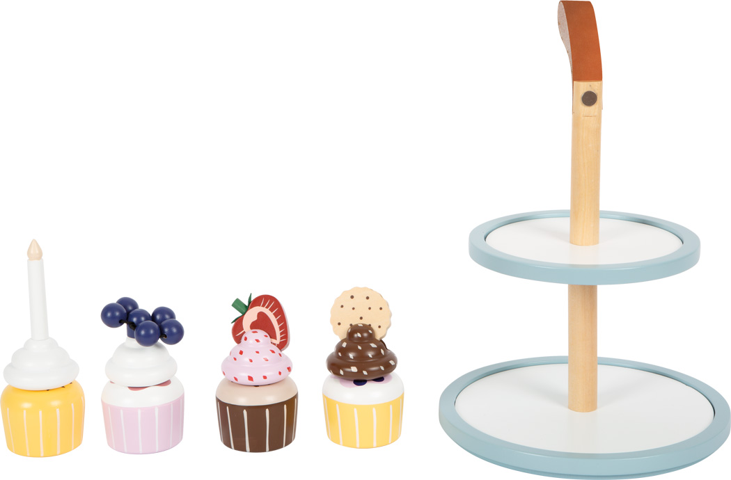 Etajeră din lemn cu accesorii magnetice - Tasty, SMALL FOOT - imagine 7