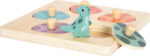 Joc de memorie din lemn FSC, Dino, SMALL FOOT - imagine 6