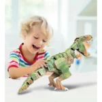 Set creativ 3D - Dinozaurul T-Rex, CRÉA LIGN, 6 ani+ - imagine 2