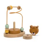 Jucărie din lemn - Spirală cu activități - Mr. Tiger, TRIXIE - imagine 2