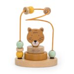 Jucărie din lemn - Spirală cu activități - Mr. Tiger, TRIXIE