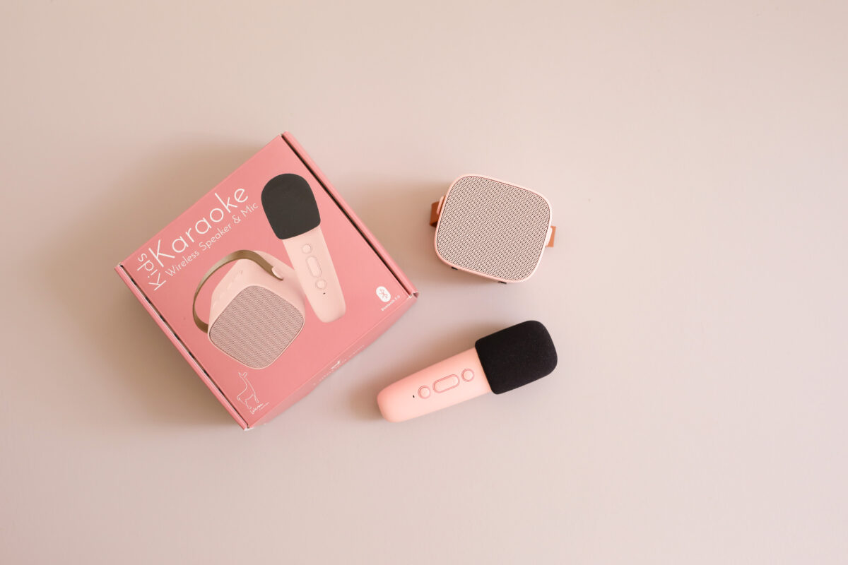 Sistem karaoke cu boxă bluetooth și microfon wireless - Rose, LALARMA - imagine 6
