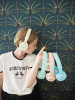 Căști Wireless  – Blue Pastel, LALARMA - imagine 2
