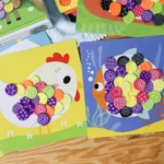 Set creativ – Activitate cu fetru: Viața la fermă, CRÉA LIGN, 3 ani+ - imagine 2