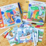 Set artistic - Creează și colorează cu markere magice - Travel, CRÉA LIGN, 3 ani+ - imagine 7