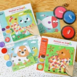 Set creativ - Pictează cu degețelele - Animale domestice, CRÉA LIGN, 3 ani+ - imagine 7