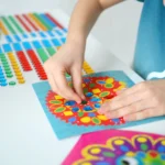 Set creativ - Animale de decorat cu mozaic sclipitor, CRÉA LIGN - imagine 6