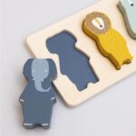 Puzzle din lemn cu animale, TRIXIE - imagine 2