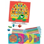 Set creativ - Animale de decorat cu mozaic sclipitor, CRÉA LIGN - imagine 8