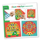 Set creativ - Animale de decorat cu mozaic sclipitor, CRÉA LIGN - imagine 9
