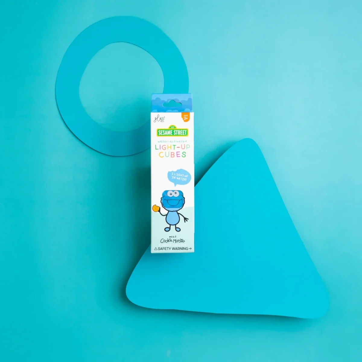 Cuburi luminoase pentru joacă senzorială în apă – Cookies, GLO PALS - imagine 3