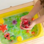 Cuburi luminoase pentru joacă senzorială în apă – Elmo, GLO PALS - imagine 4