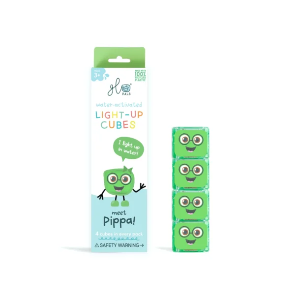 Cuburi luminoase pentru joacă senzorială în apă – Pippa, GLO PALS