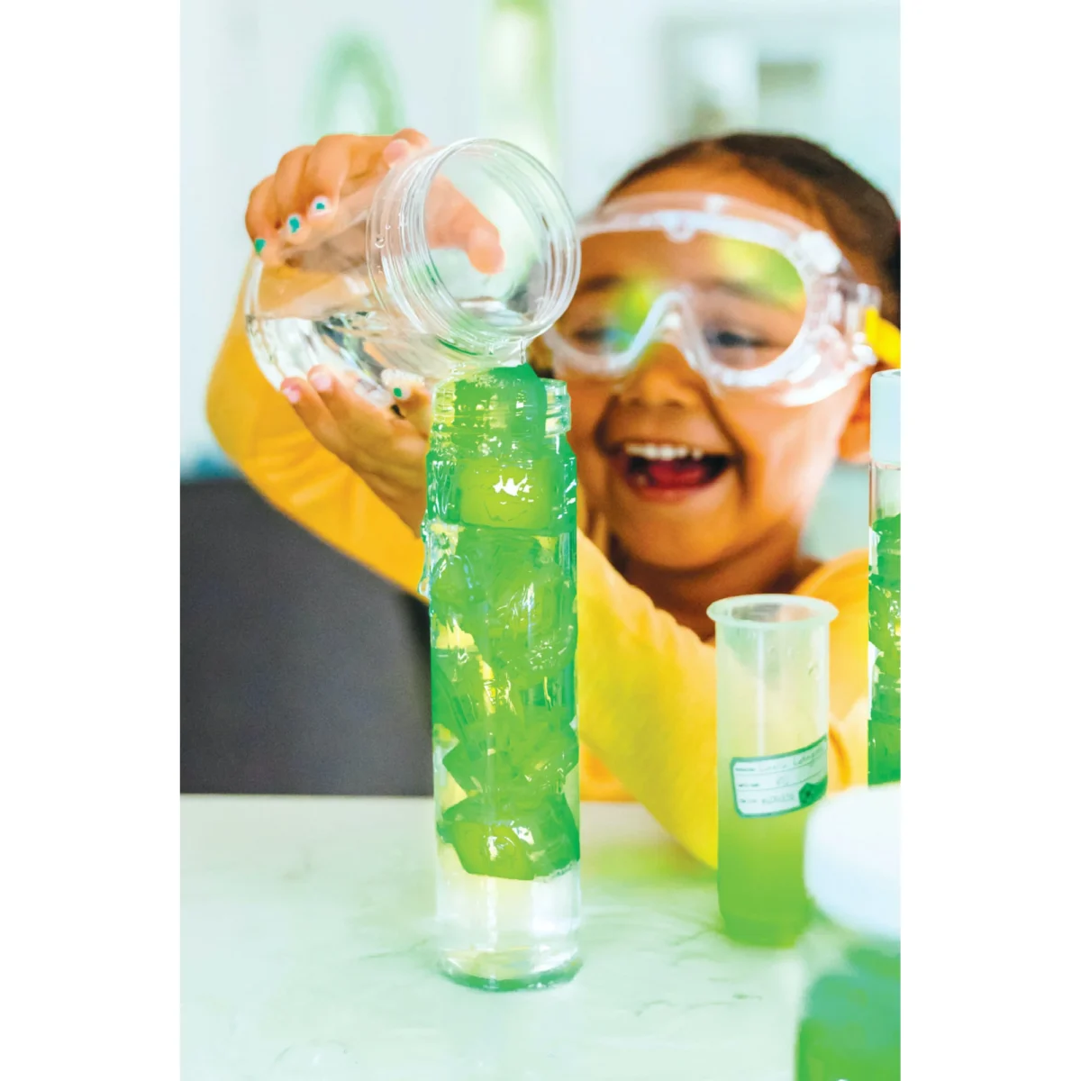 Cuburi luminoase pentru joacă senzorială în apă – Pippa, GLO PALS - imagine 2