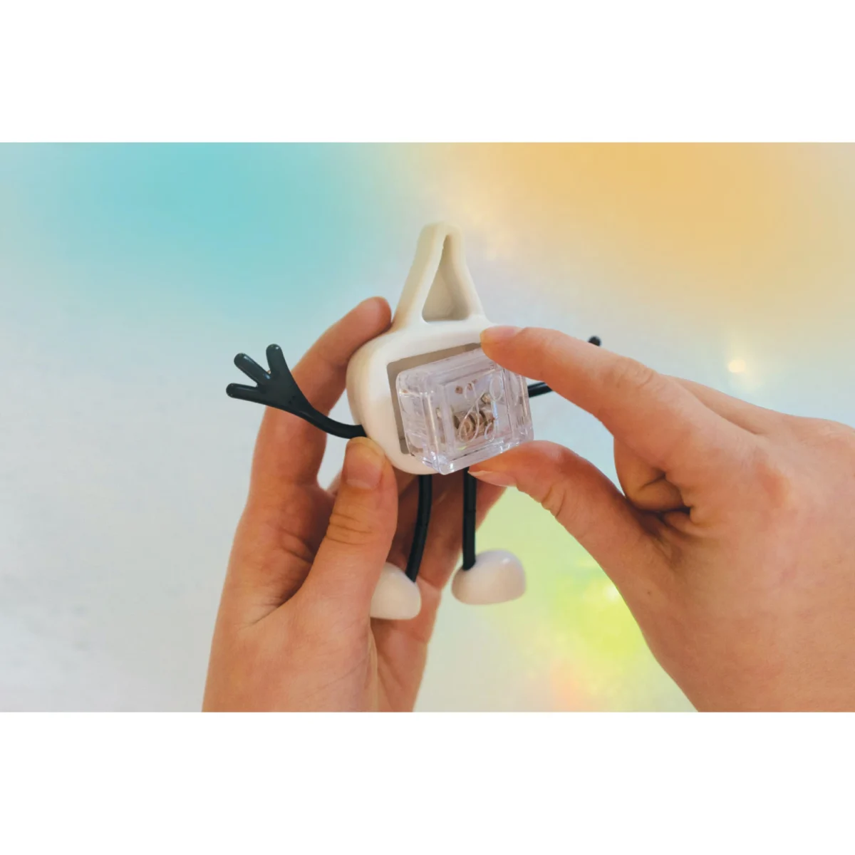 Party Pal: set cu figurină și 2 cuburi luminoase pentru joacă senzorială în apă, GLO PALS - imagine 4
