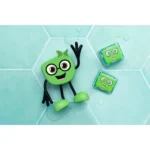 Pippa: set cu figurină și 2 cuburi luminoase pentru joacă senzorială în apă, GLO PALS - imagine 5