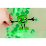 Pippa: set cu figurină și 2 cuburi luminoase pentru joacă senzorială în apă, GLO PALS - imagine 4