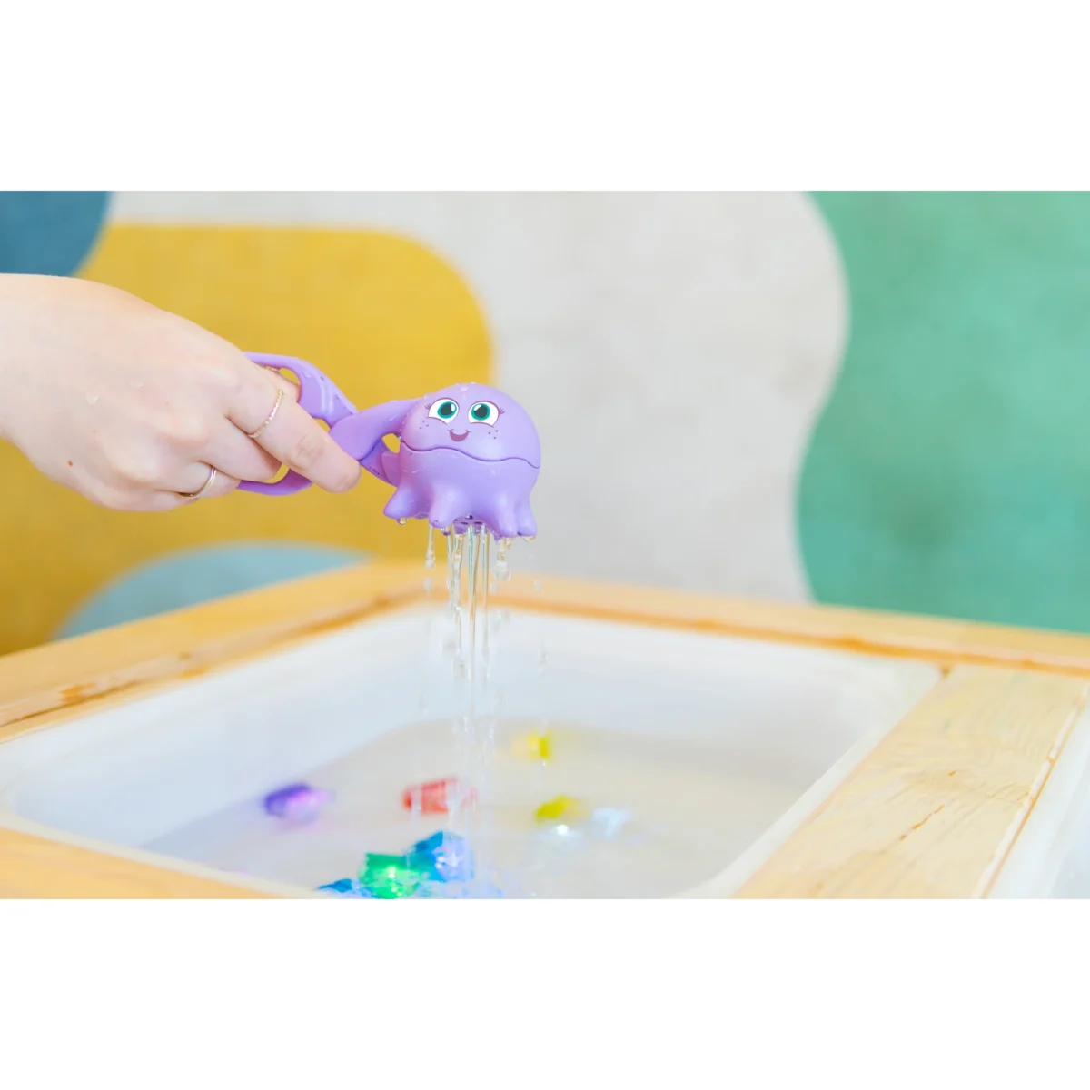 Set 5-în-1 – Jucărie educativă pentru motricitate fină, GLO PALS - imagine 5