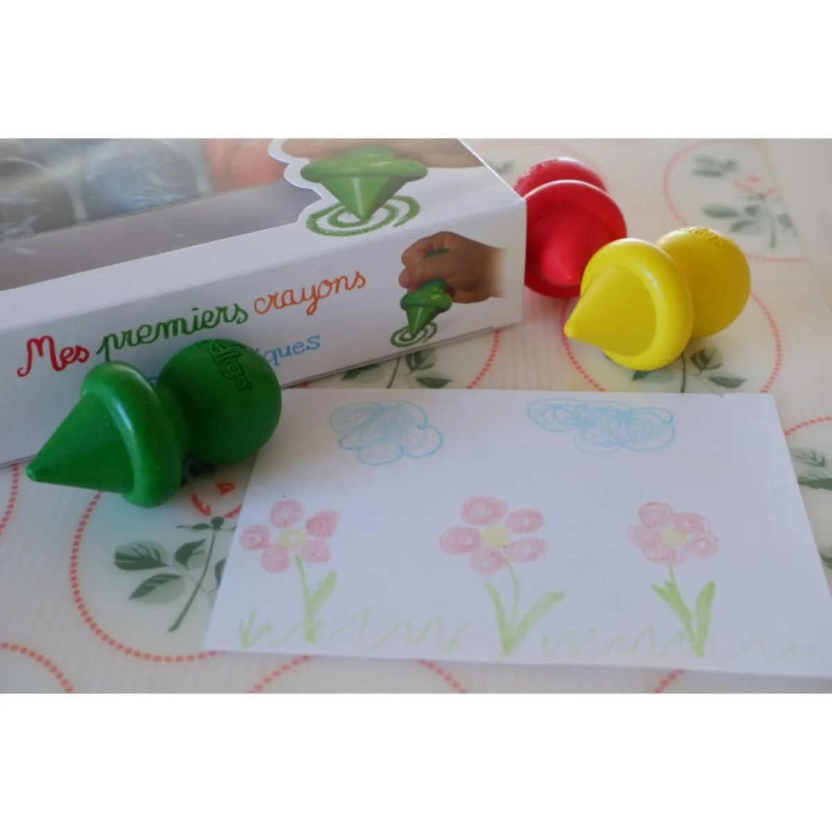 Set primele mele creioane cerate, CRÉA LIGN (9 buc.) - imagine 4