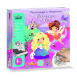 Set 10 ștampile din spumă - Prințese și Zâne, CRÉA LIGN