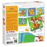 Set creativ – Creează tablouri colorate din spumă - Animale din Pădure, CRÉA LIGN, 3 ani+ - imagine 8