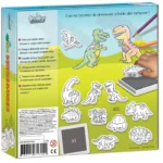 Set 10 ștampile din spumă - Dinozauri, CRÉA LIGN - imagine 3