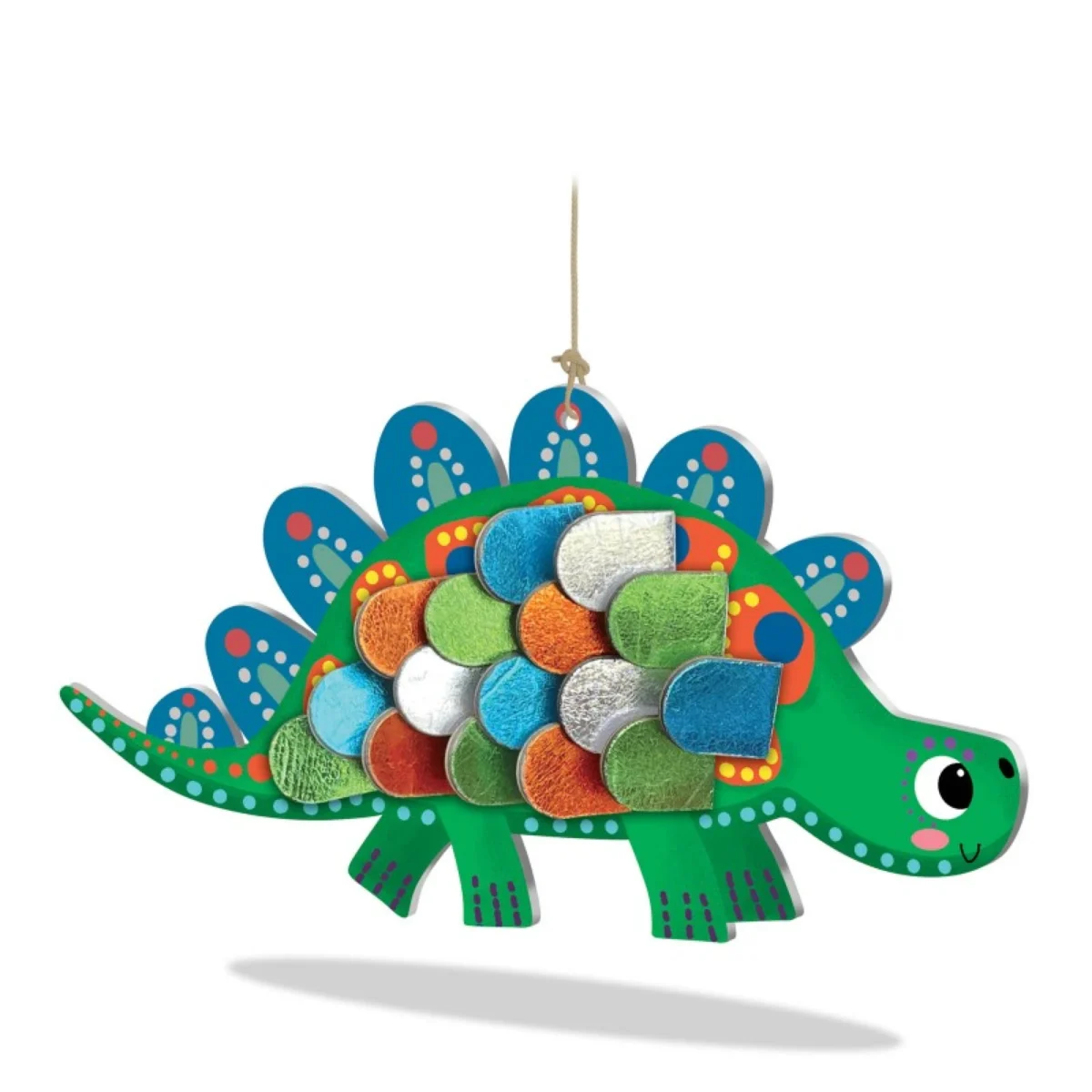 Set creativ - Creează și decorează dinozauri cu solzi strălucitori, CRÉA LIGN, 3 ani + - imagine 3