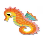 Set creativ – Decorează viețuitoare marine cu solzi colorați, CRÉA LIGN, 3 ani+ - imagine 4