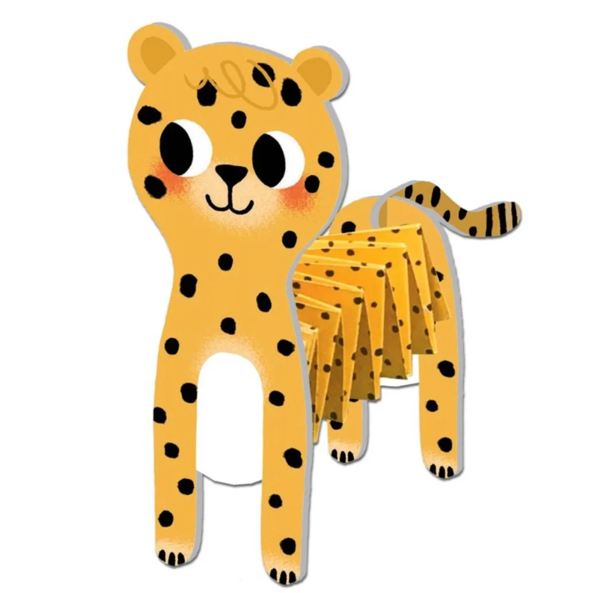 Activitate creativă din hârtie - Taie și Asamblează - Animale din Savana, CRÉA LIGN - imagine 6